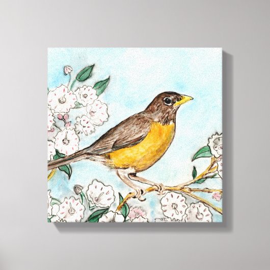 Afdrukken Verrekend Canvas met verbinding (Voorkant)