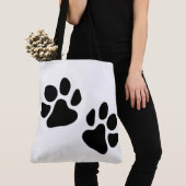 Afdrukken verven (aangepaste kleur) draagtas (Dichtbij)