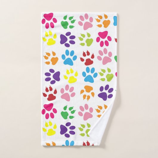 Afdrukken verven bad handdoek (Handdoek)