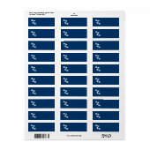 Afdrukken verven etiket (Full Sheet)