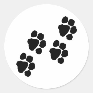 Afdrukken verven ronde sticker