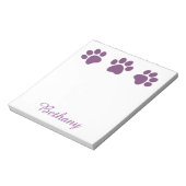 Afdrukken voor afspeelbare honden voor Hondenliefh Notitieblok (Gedraaid)