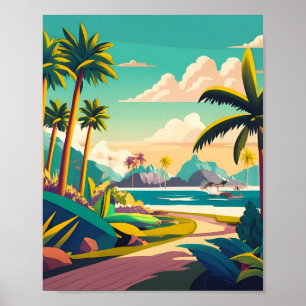 Afdrukken, waardepapier (steen) poster