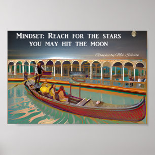 Afdrukken, waardepapier (steen) poster