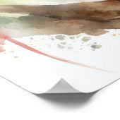 Afdrukken, waardepapier (steen) poster (Hoek)