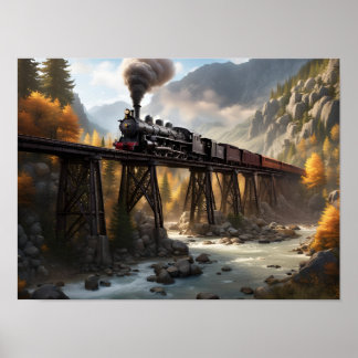 Afdrukken, waardepapier (steen) poster