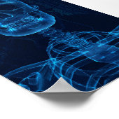 Afdrukken, waardepapier (steen) poster (Hoek)