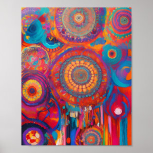 Afdrukken, waardepapier (steen) poster