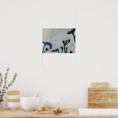 Afdrukken, waardepapier (steen) poster (Keuken)