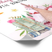 Afdrukken, waardepapier (steen) poster (Hoek)