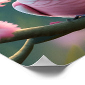 Afdrukken, waardepapier (steen) poster (Hoek)