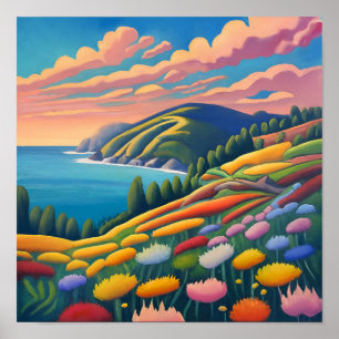 Afdrukken, waardepapier (steen) poster