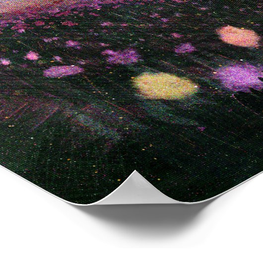 Afdrukken, waardepapier (steen) poster (Hoek)