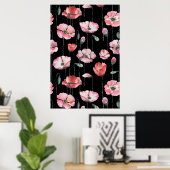 Afdrukken, waardepapier (steen) poster (Thuiskantoor)