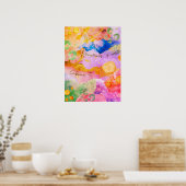 Afdrukken, waardepapier (steen) poster (Keuken)