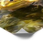 Afdrukken, waardepapier (steen) poster (Hoek)