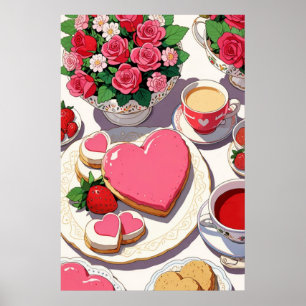 Afdrukken, waardepapier (steen) poster