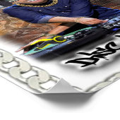 Afdrukken, waardevol Poster papier (matte)DJ (Hoek)