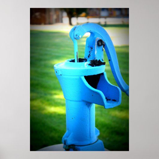 Afdrukken waterputje Poster (Voorkant)