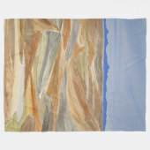 Afdrukken Waterverf lijn regio's verwijderen Fleece Deken (Voorkant (Horizontaal))