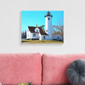 Afdrukken West Chop Lighthouse Marthas Vineyard Ca (Insitu (Woonkamer))