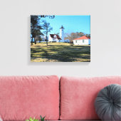 Afdrukken West Chop Lighthouse Marthas Vineyard Ca (Insitu (Woonkamer))