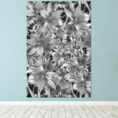 Afdrukken zwart of wit, gerasterd Canvas (Insitu (Houten vloer))