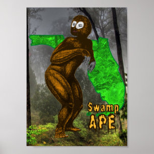 Afdrukken Zwemapparaat Poster
