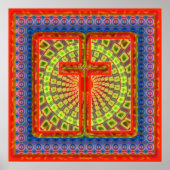 AFDRUKKING VAN HET POSTER VAN HET TERUGKROSS (Voorkant)