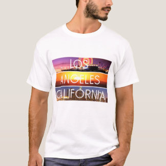 Afdrukontwerp van Los Angeles T-shirt