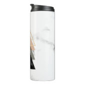 Afdrukontwerp voor pastollen thermosbeker (Geroteerd rechts)