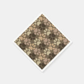 Afdrukontwerp voor plakken servetten (Hoek)