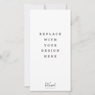 AFDRUKORDE 4 x 8-inch verticale hoge kaart