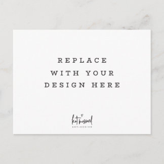 AFDRUKORDER 7 x 5 inch horizontaal landschap Briefkaart