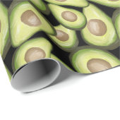 Afdrukpapier "Avocado" Cadeaupapier (Rol Hoek)