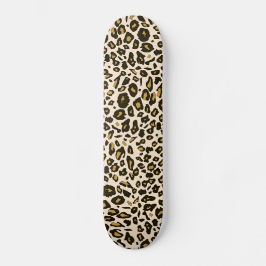Afdrukpatroon van luipaard skateboard (Voorkant)