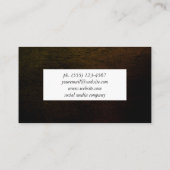 Afdrukstructuur Visitekaartje (Achterkant)