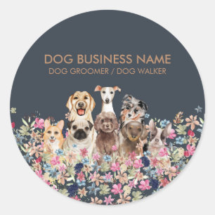 Afdrukventilatoren Ronde Sticker