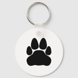 Afdrukvorm zwart-wit sleutelhanger