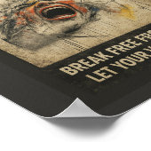 Afdrukwaarde Poster papier mat Inspirerend (Hoek)