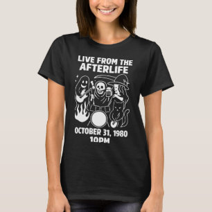 AFERLIFE Haunted Rock Vibes – Griezige Band Nacht T-shirt