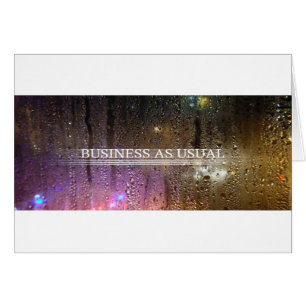 affaires comme d'habitude