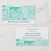 Affaires de carte de communication électronique (Devant / Derrière)