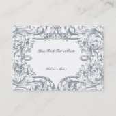 Affaires de Flourish/modèle carte de profil (Dos)