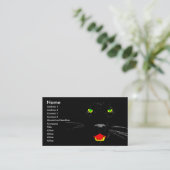 Affaires de panthère noire, carte de profil (Debout devant)