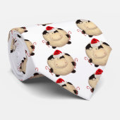 Affaires heureuses de cravate de Noël de vache (Roulé)