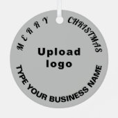 Affaires Noël gris Cercle métal ornement (Verso)