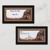 Affaires ou carte personnelle grande pour le salon (Devant / Derrière)