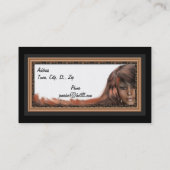 Affaires ou carte personnelle grande pour le salon (Dos)