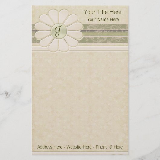 Affaires personnalisées / papeterie personnelle (Devant)